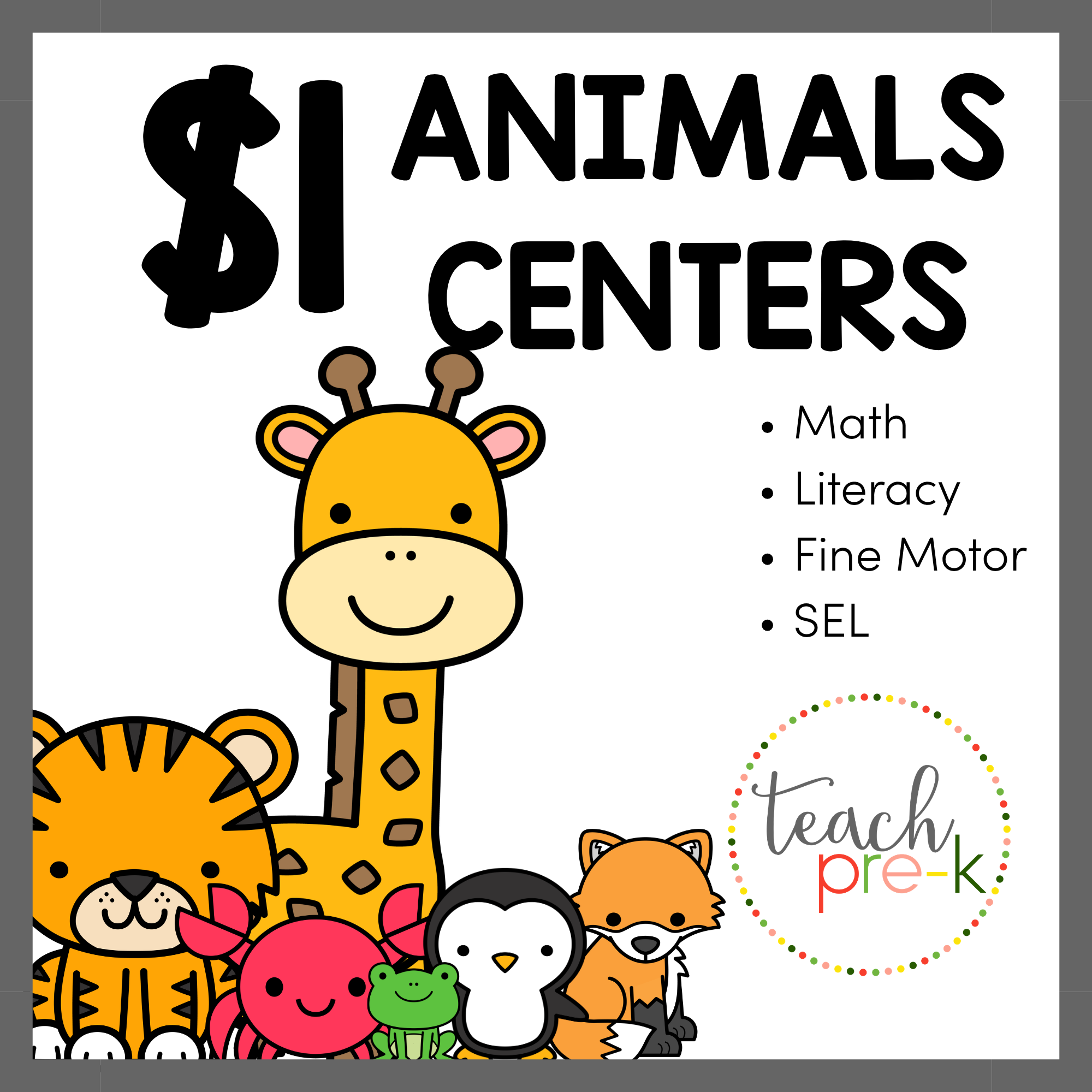 $1 Animals Centers