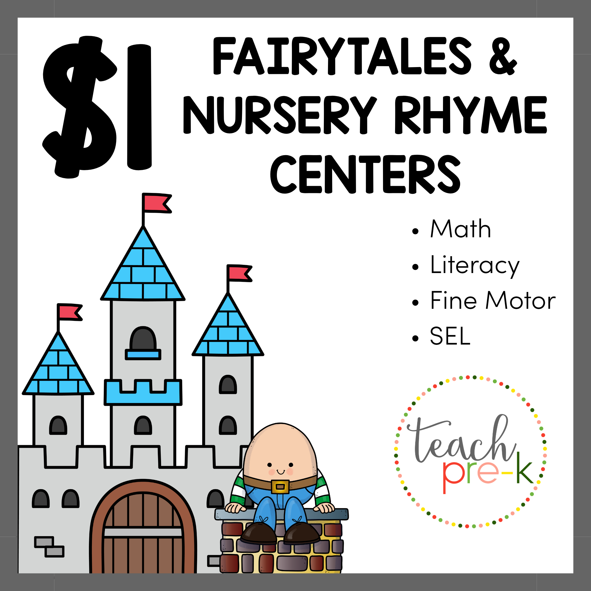 $1 Nursery Rhyme & Fairytale Centers