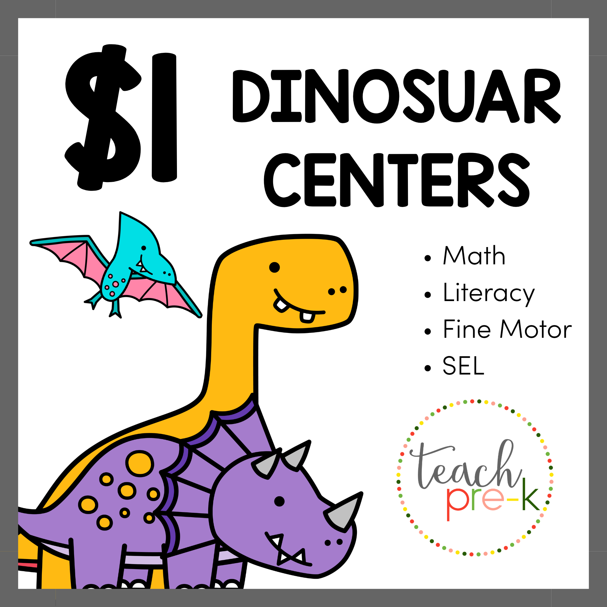 $1 Dinosaur Centers