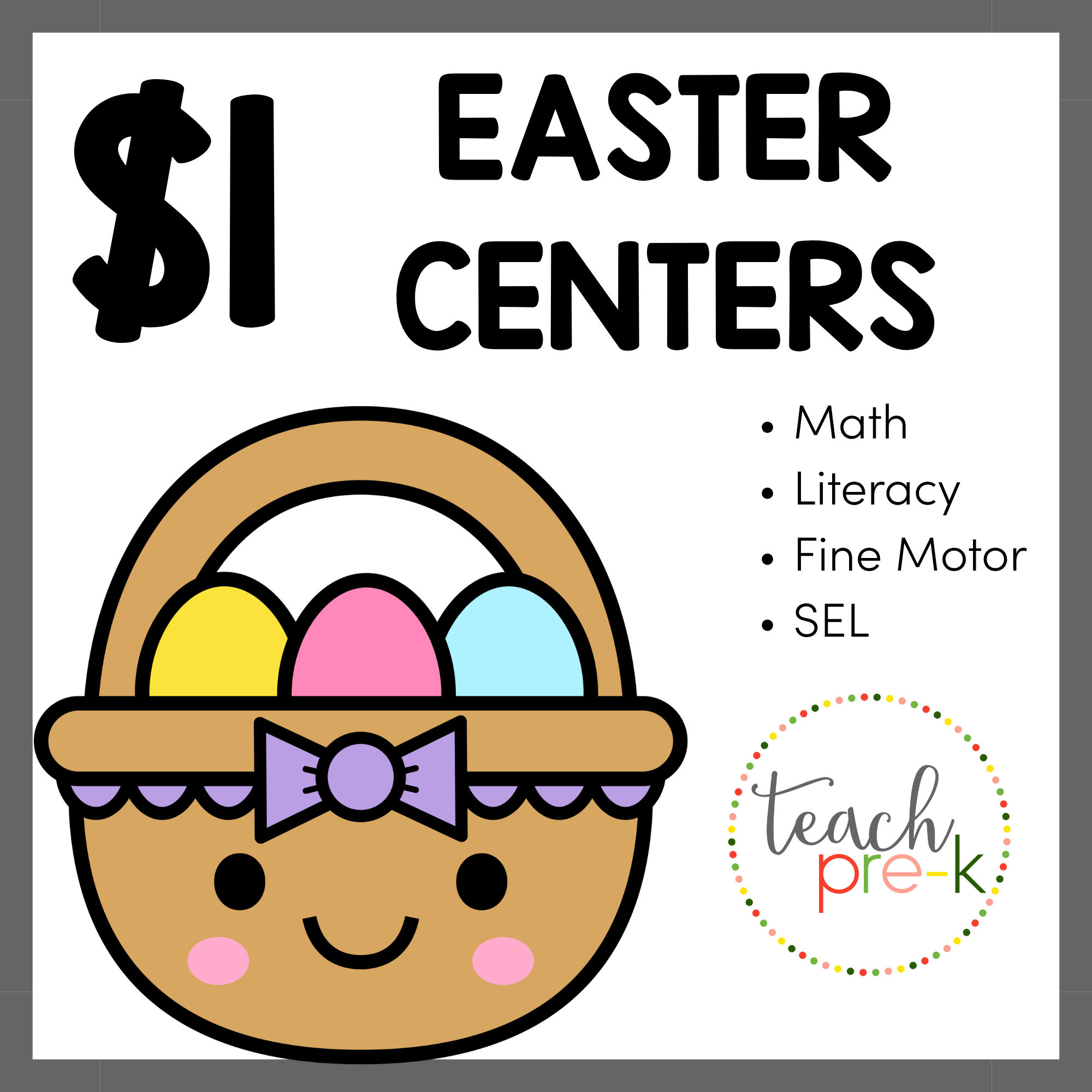 $1 Easter Centers