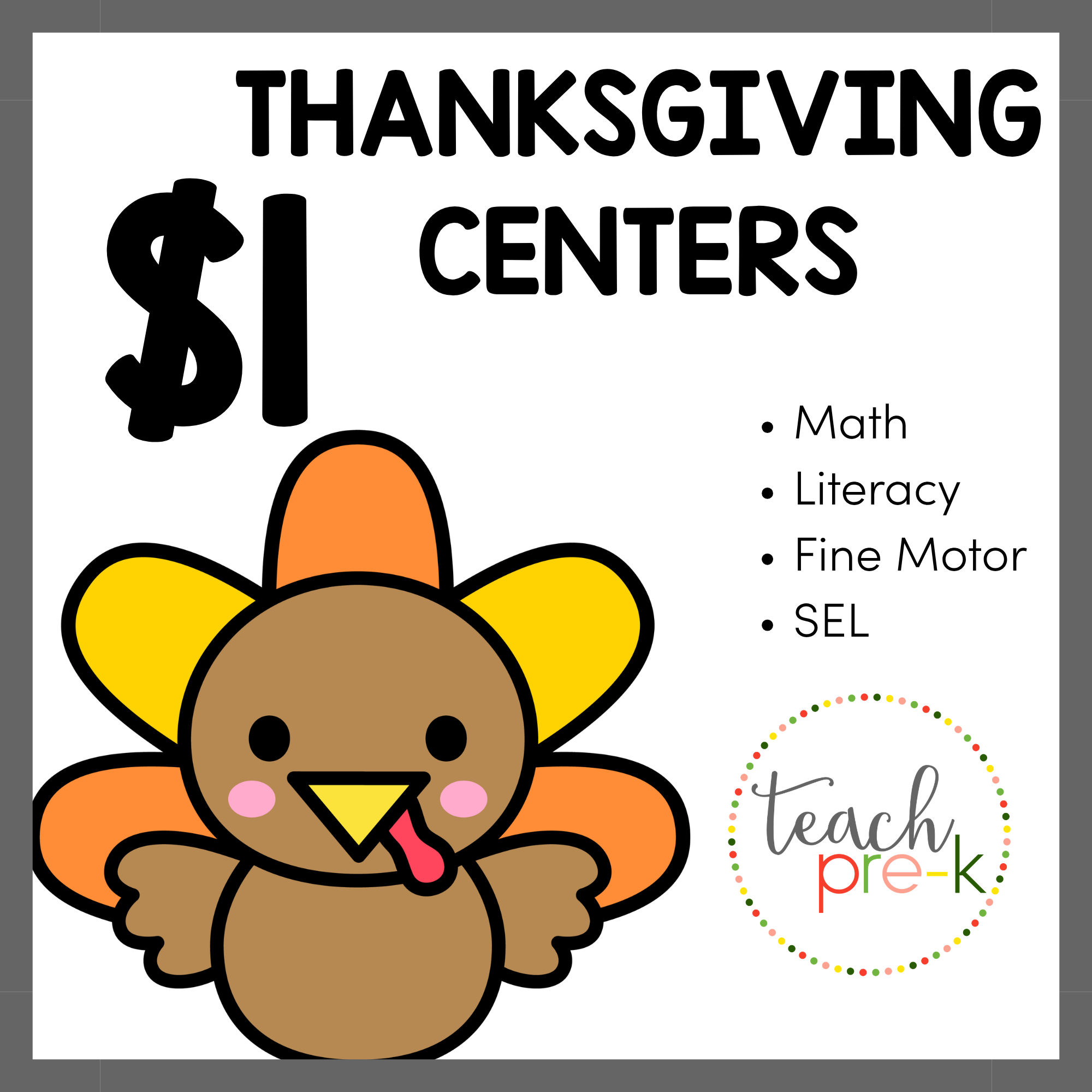 $1 Thanksgiving Centers