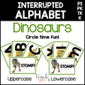 Dinosaurs Interrupted Alphabet