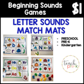 Alphabet Resources/Letter Sounds Match Mats