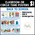 Back to School Theme Classroom Posters