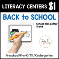 BTS Literacy Centers/Letter Trace