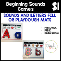 Alphabet Resources/Sounds & Letters Fill or Play Dough Mats