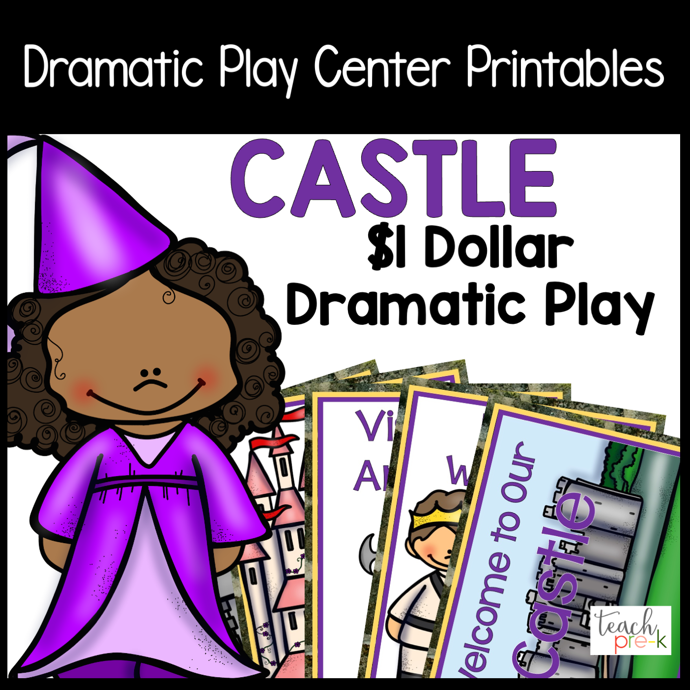 Castle Dramatic Play Set