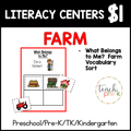 Farm Literacy Centers/What Belongs to Me?