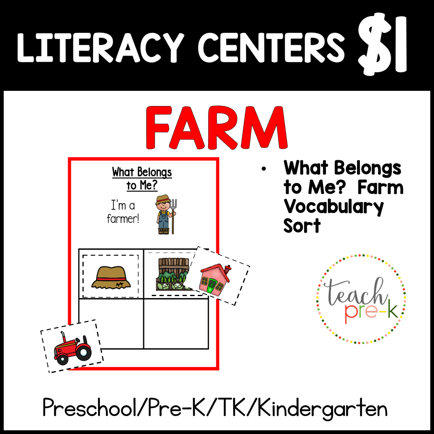 Farm Literacy Centers/What Belongs to Me?