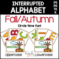 Fall Interrupted Alphabet