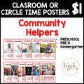 Community Helpers Theme Classroom Posters