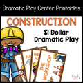 Construction Workshop Dramatic Play Set