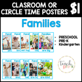 Families Theme Classroom Posters