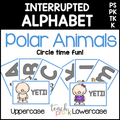 Polar Animals Interrupted Alphabet