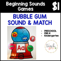 Alphabet Resources/Bubble Gum Sound & Match