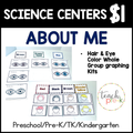 About Me Science Center/Hair & Eye Color Graphing Kit