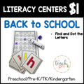 BTS Literacy Centers/Find & Dot the Letter