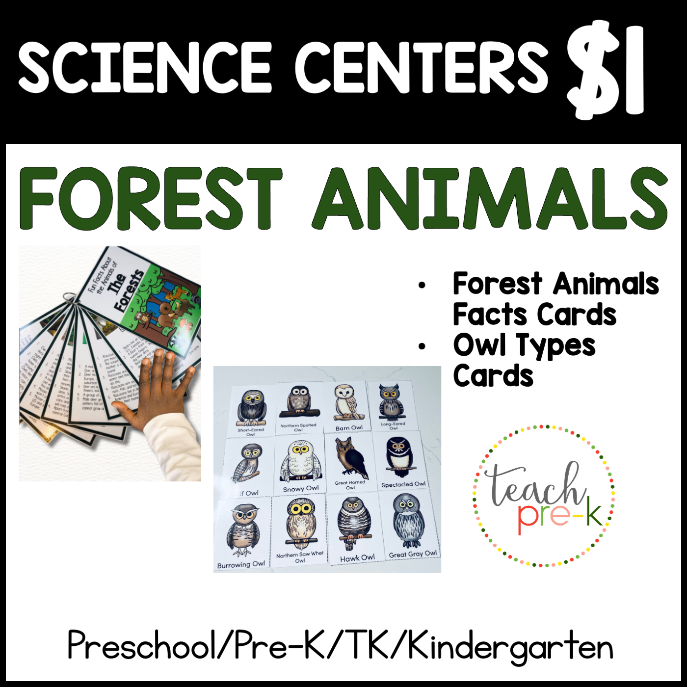 Forest Animals Science Set