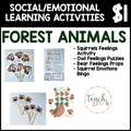 Forest Animals Social/Emotional Learning Set