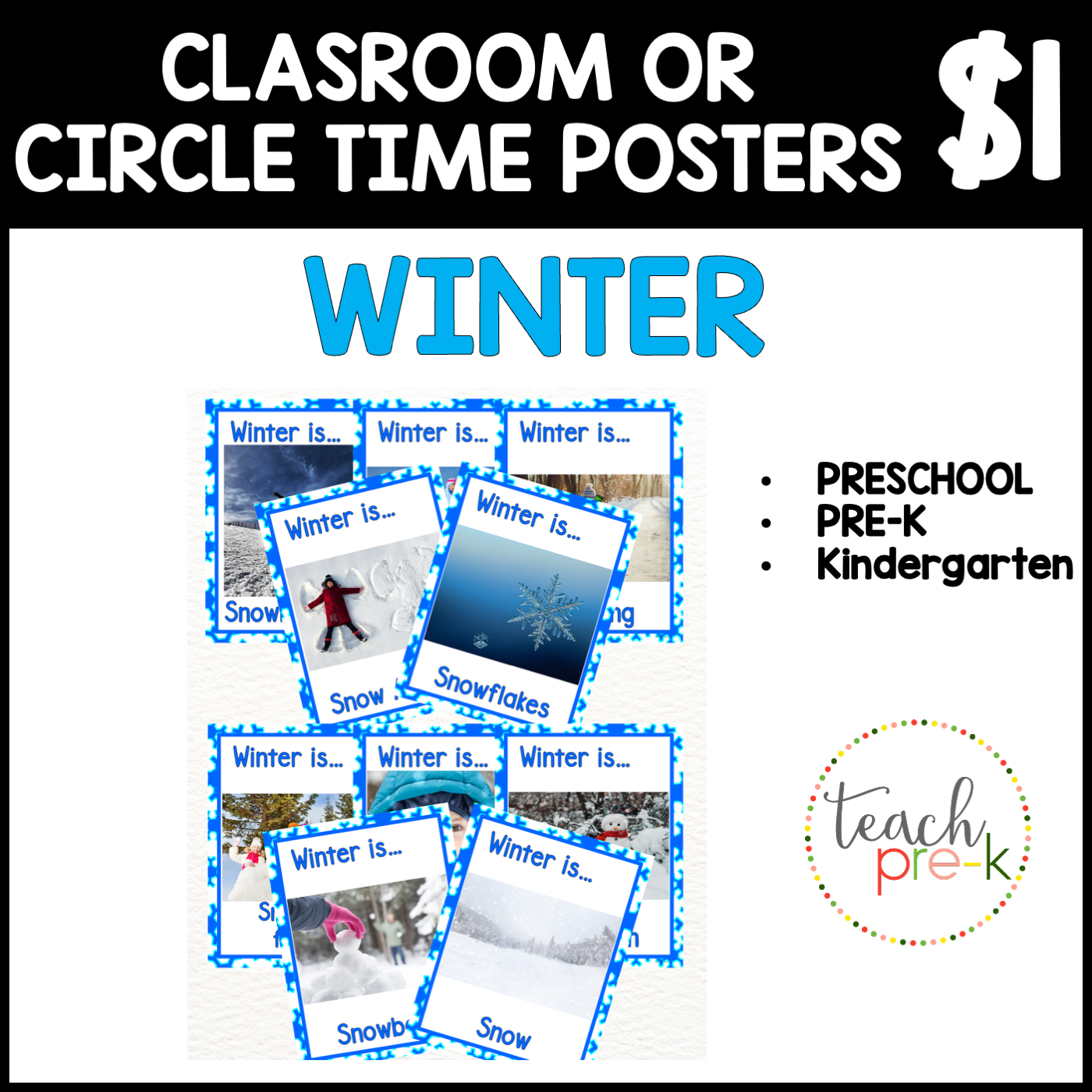 Winter Classroom Posters
