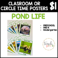 Pond Life Classroom Posters