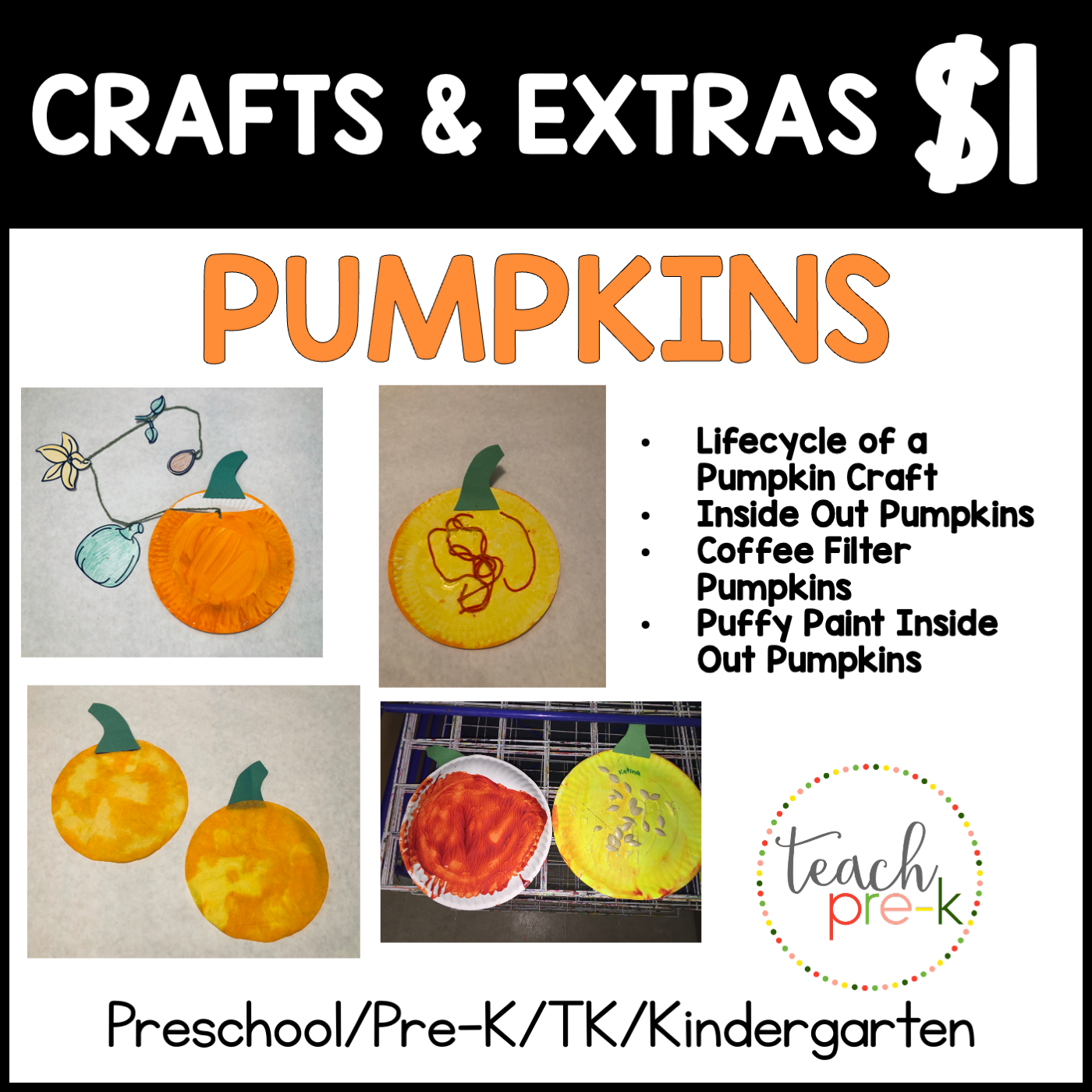 Pumpkin Crafts Centers/4 Easy Pumpkin Crafts