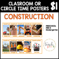 Construction Classroom Posters