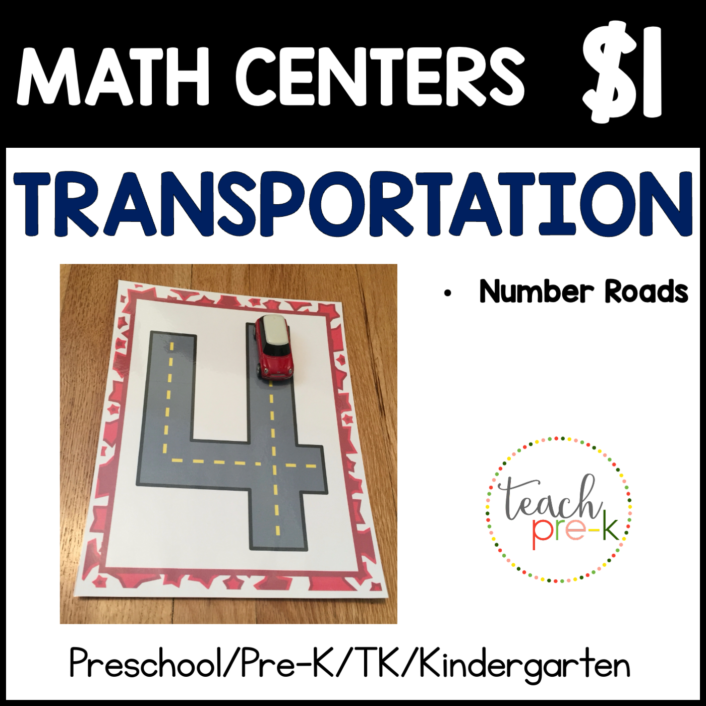 Transportation Math Centers/Drive the Number Roads