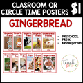 Gingerbread Classroom Posters