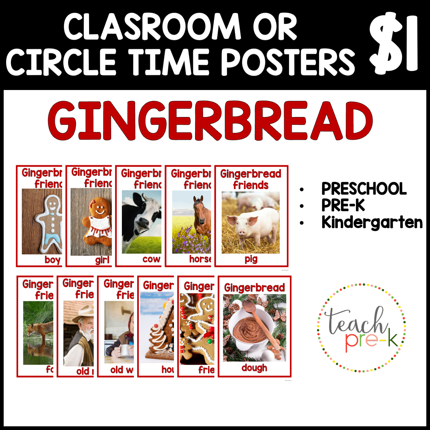 Gingerbread Classroom Posters