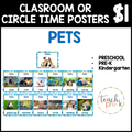 Pets Classroom Posters