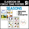 Seasons Classroom Posters