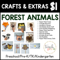 Forest Animals Crafts & Extras
