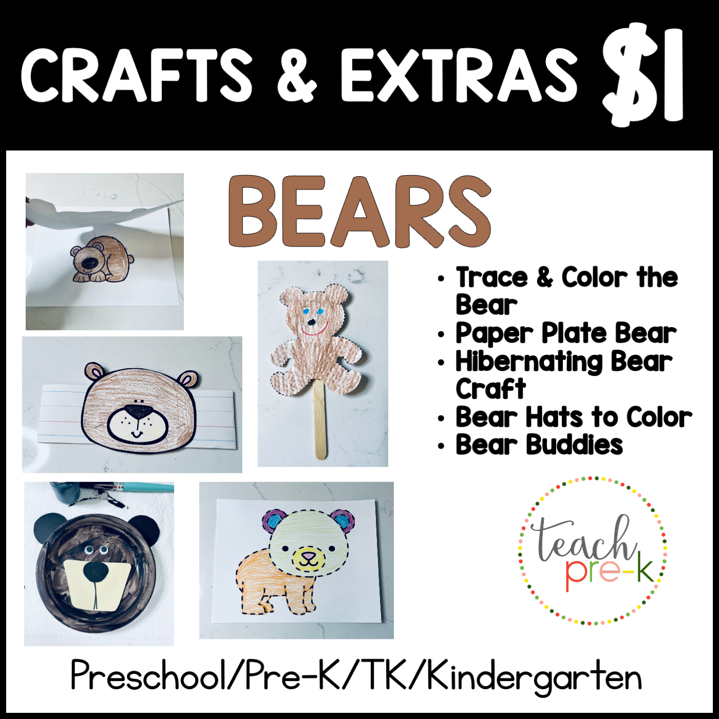 Bears Crafts & Extras
