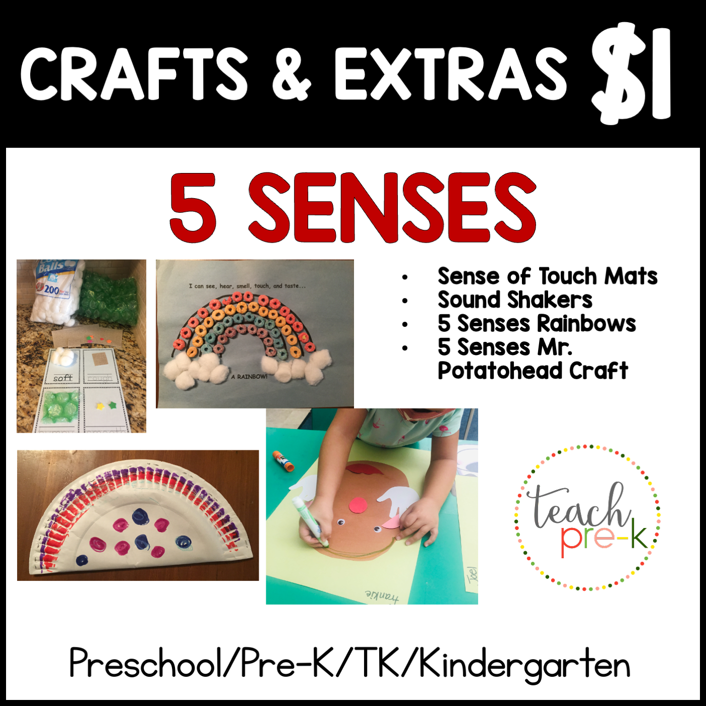 5 Senses Crafts & Extras