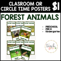 Forest Animals Poster Set