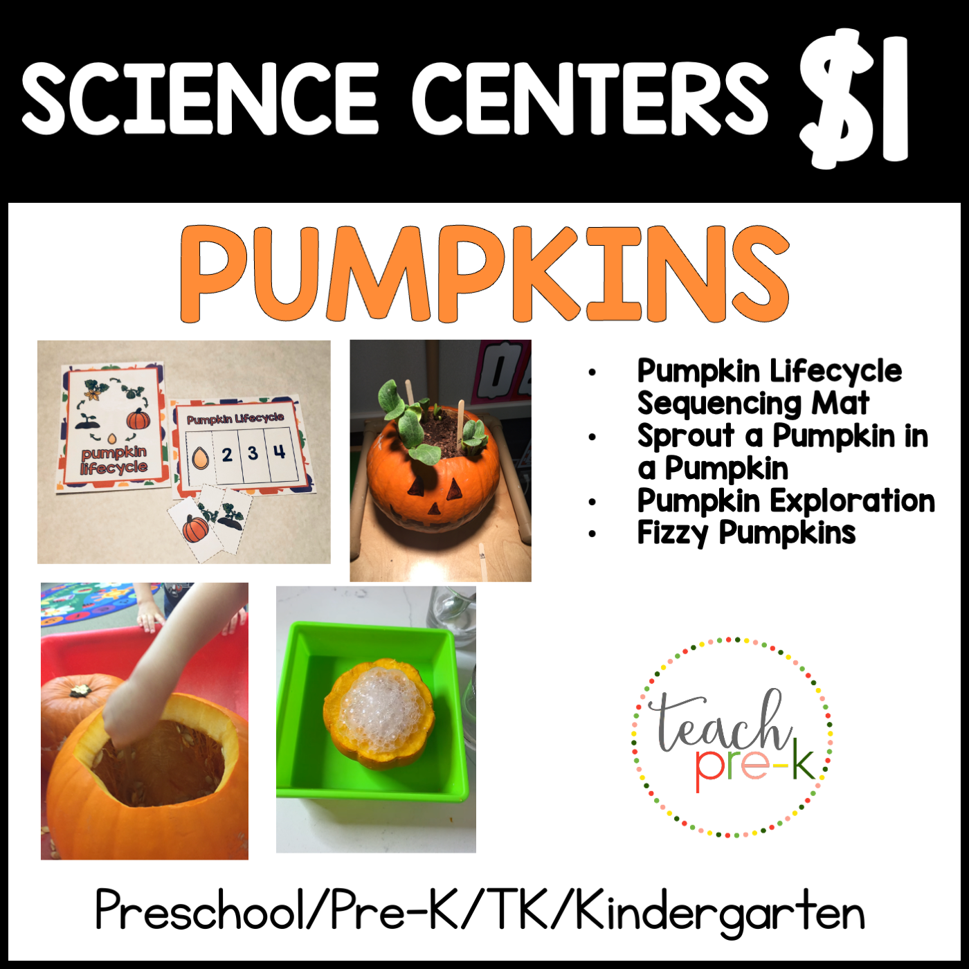 Pumpkin Science Centers/4 Science Centers for Pumpkin Exploration, Learning & Fun