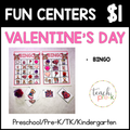 Valentine's Day Fun Centers/Valentine Bingo