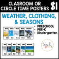Weather Classroom Posters