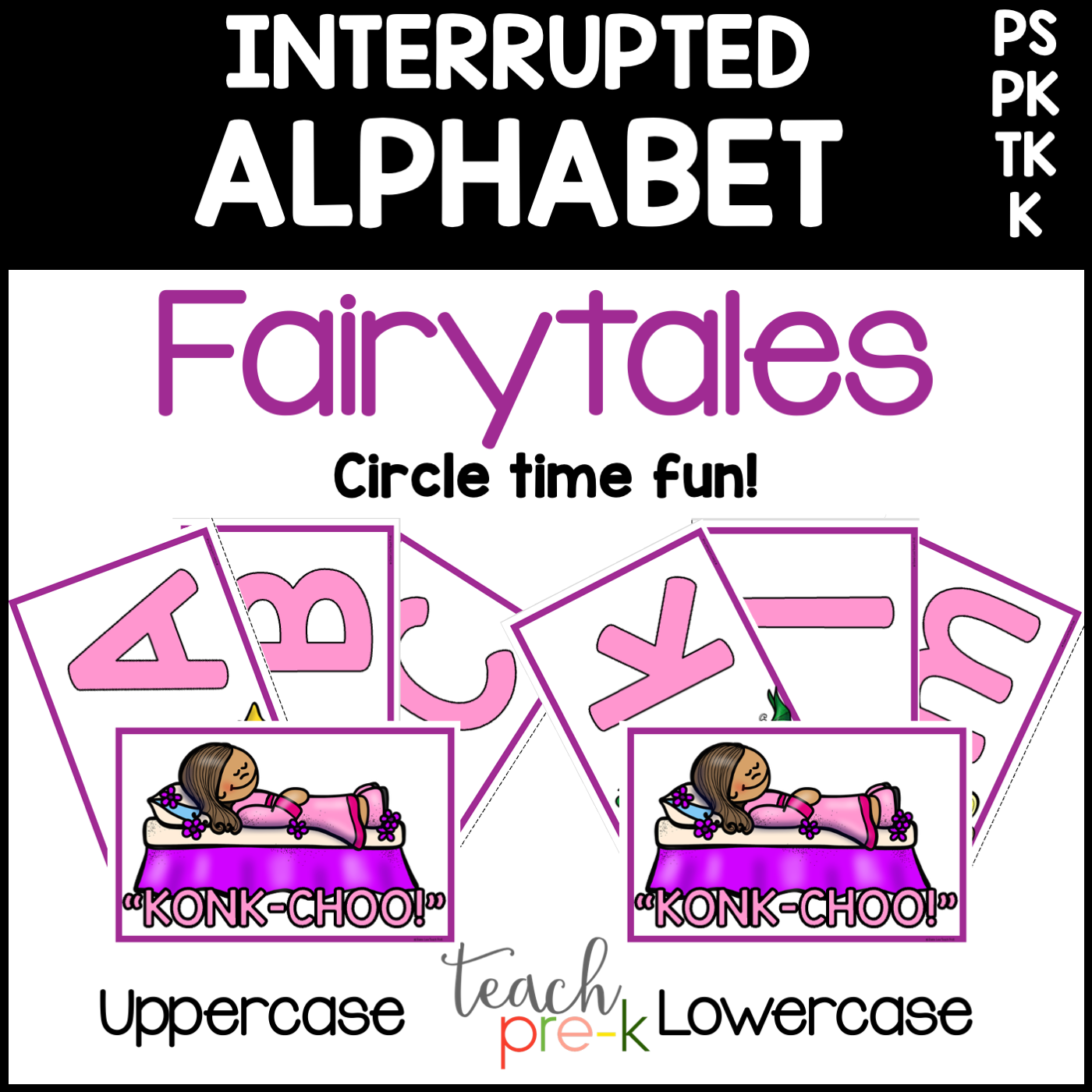 Fairytales Interrupted Alphabet