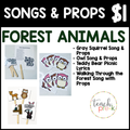 Forest Animals Songs & Props Set