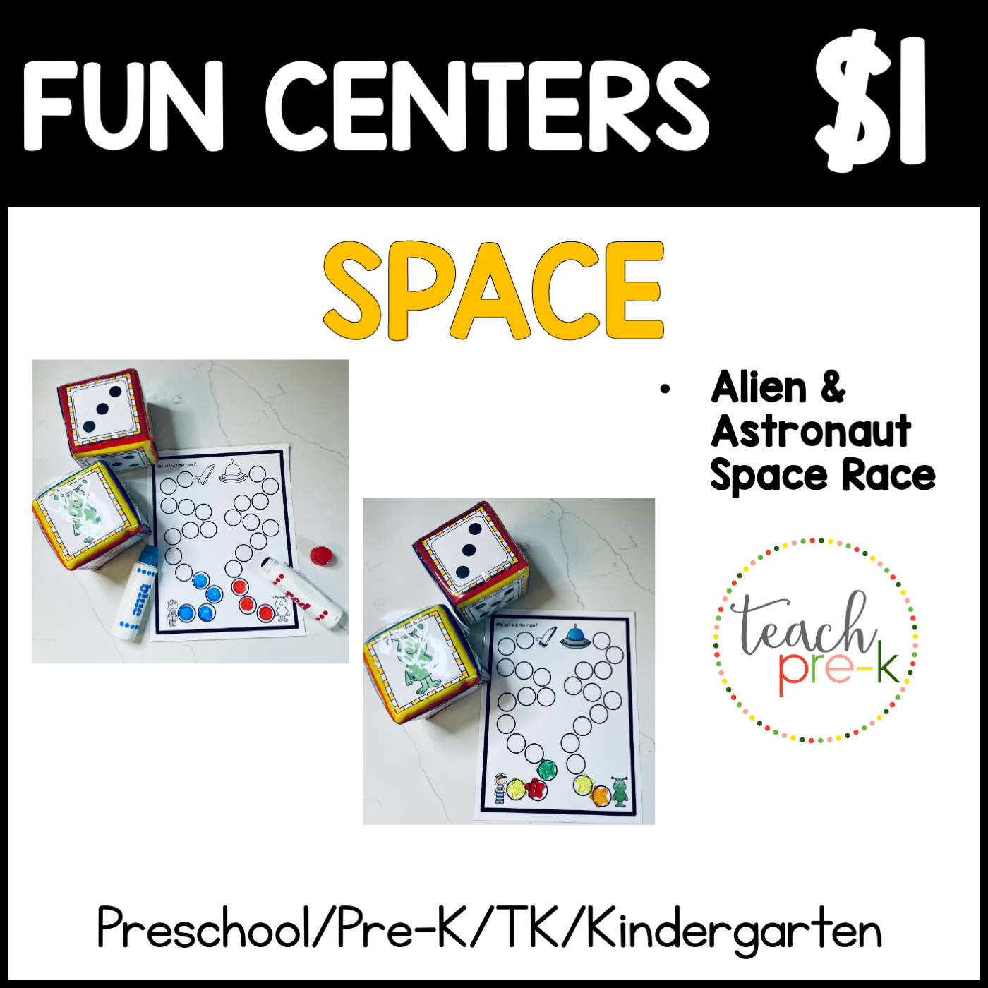 Space Fun Centers/Alien & Astronaut Space Race