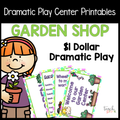 Garden Shop Dramatic Play Set