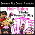 Hair Salon Dramatic Play Set