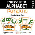 Pumpkins Interrupted Alphabet