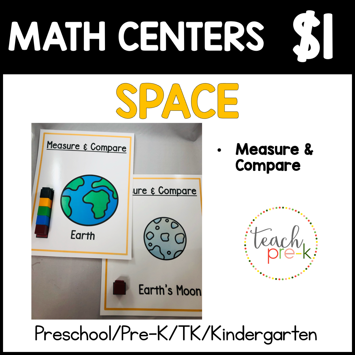 Space Math Centers/Measure & Compare
