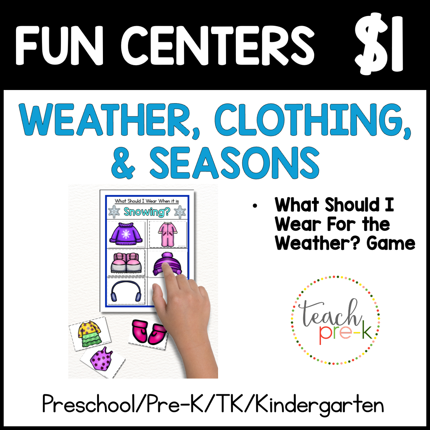 Weather Fun Centers/What should I Wear for the Weather?