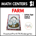 Farm Math Centers/Egg Count & Subitize