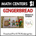 Gingerbread Math Centers/Measure & Compare