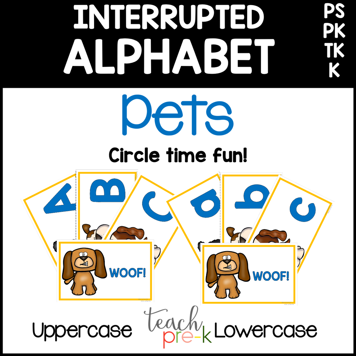 Pets Interrupted Alphabet